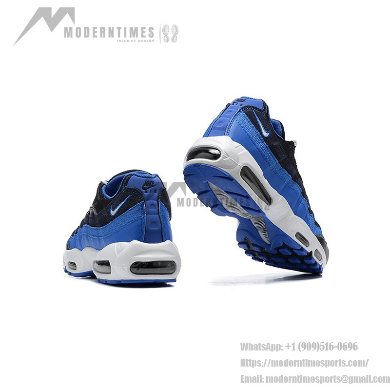Nike Air Max 95 'Black Team Royal' DM0011-006 スニーカー - 快適でスタイリッシュ Nike Air Max 95 Black Team Royal DM0011-006 スニーカー