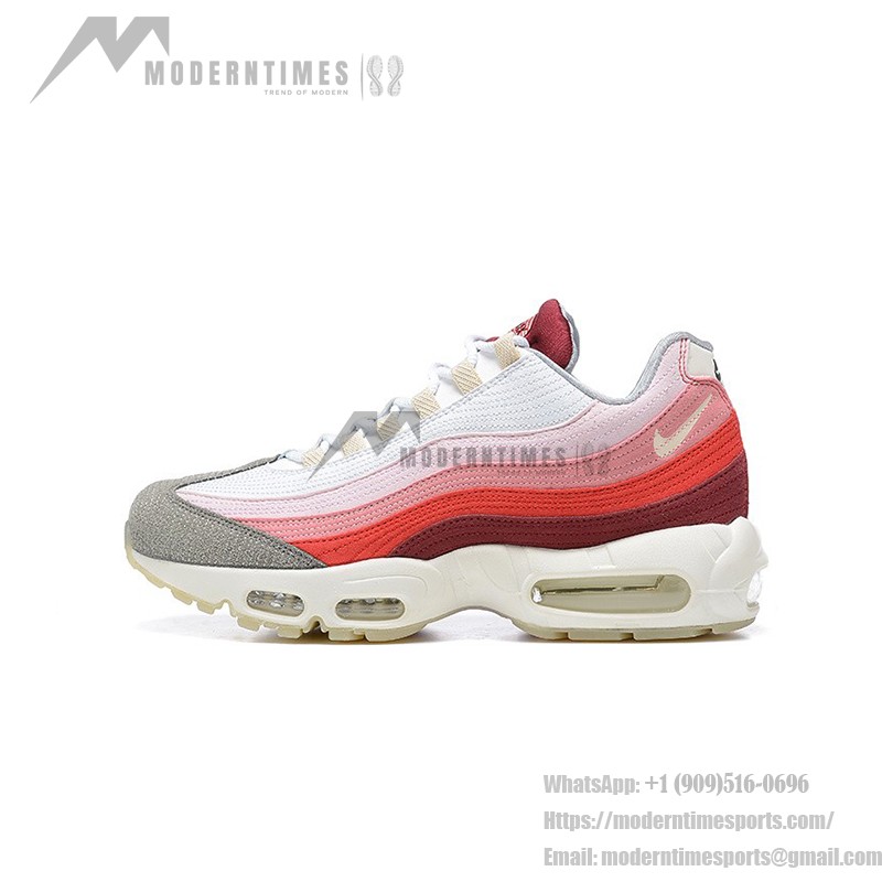 Nike Air Max 95 DM0012-600 赤色 メンズランニングシューズ Nike Air Max 95 DM0012-600 メンズランニングシューズ 赤色配色