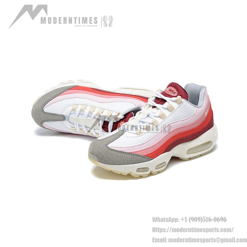 Nike Air Max 95 DM0012-600 赤色 メンズランニングシューズ Nike Air Max 95 DM0012-600 メンズランニングシューズ 赤色配色