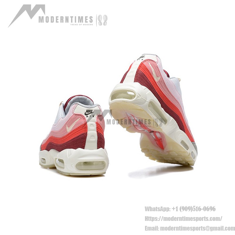 Nike Air Max 95 DM0012-600 赤色 メンズランニングシューズ Nike Air Max 95 DM0012-600 メンズランニングシューズ 赤色配色