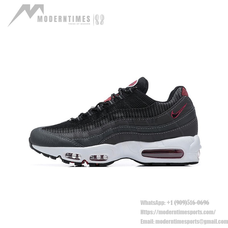Nike Air Max 95 DQ3982-001 メンズ ランニングシューズ 見えるエアクッション Nike Air Max 95 DQ3982-001 メンズ クラシックランニングシューズ、快適なクッション、スタイリッシュなデザイン