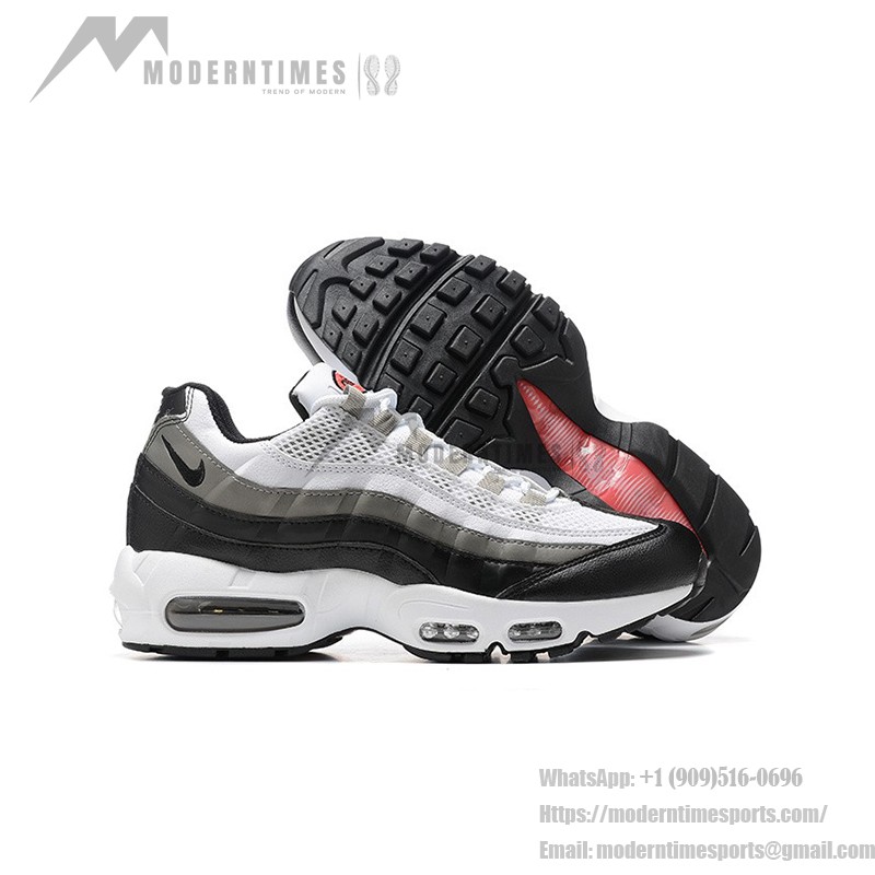 Nike Air Max 95 DQ3982-001 メンズ ランニングシューズ 見えるエアクッション Nike Air Max 95 DQ3982-001 メンズ クラシックランニングシューズ、快適なクッション、スタイリッシュなデザイン