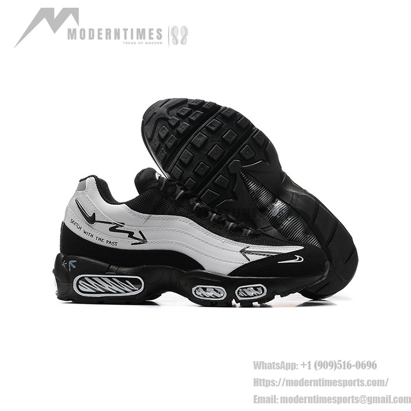 Nike Air Max 95 DX4615-100 メンズ エアクッション スニーカー クラシックレトロスタイル Nike Air Max 95 DX4615-100 メンズ エアクッション スニーカー クラシックなレトロデザイン