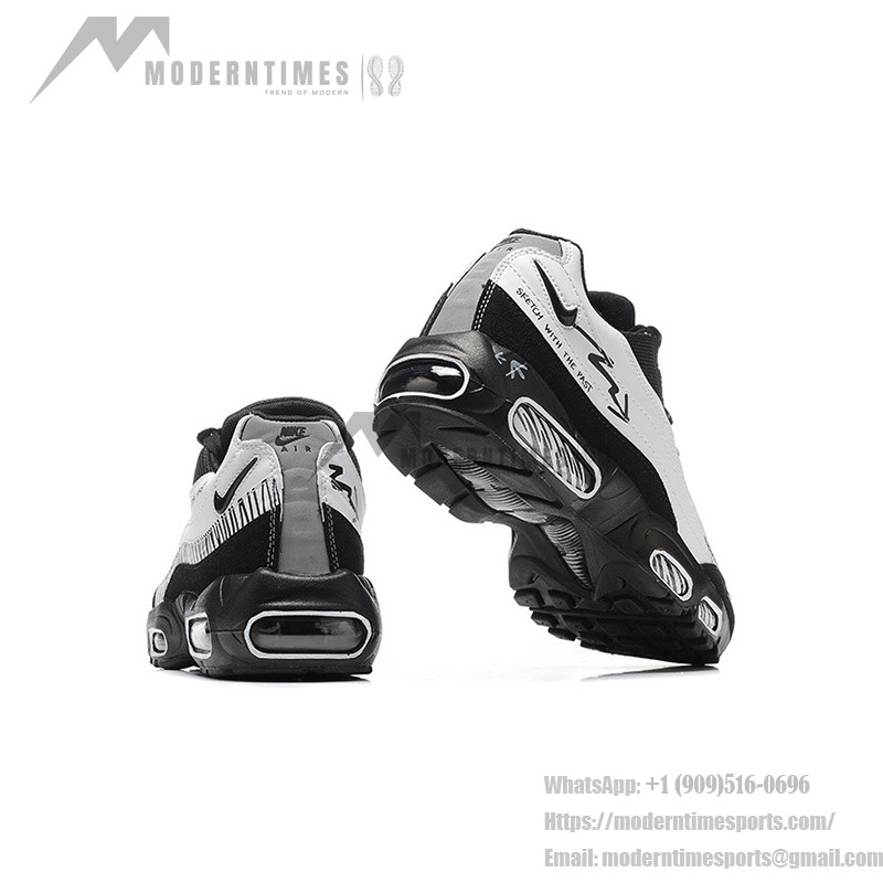 Nike Air Max 95 DX4615-100 メンズ エアクッション スニーカー クラシックレトロスタイル Nike Air Max 95 DX4615-100 メンズ エアクッション スニーカー クラシックなレトロデザイン