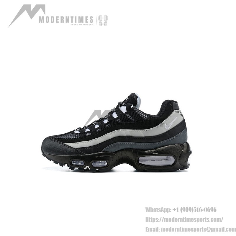 Nike Air Max 95 Essential CT1805-001 ブラック&スモークグレー スニーカー Nike Air Max 95 Essential CT1805-001 ブラック&スモークグレー スニーカー 側面図