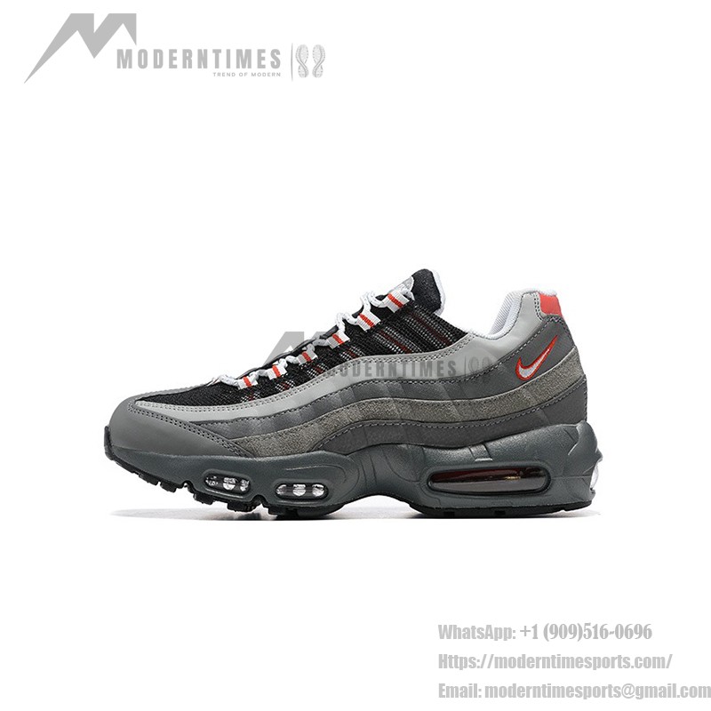 Nike Air Max 95 Essential CI3705-600 Nike Air Max 95 Essential CI3705-600 グレー&レッド スニーカー