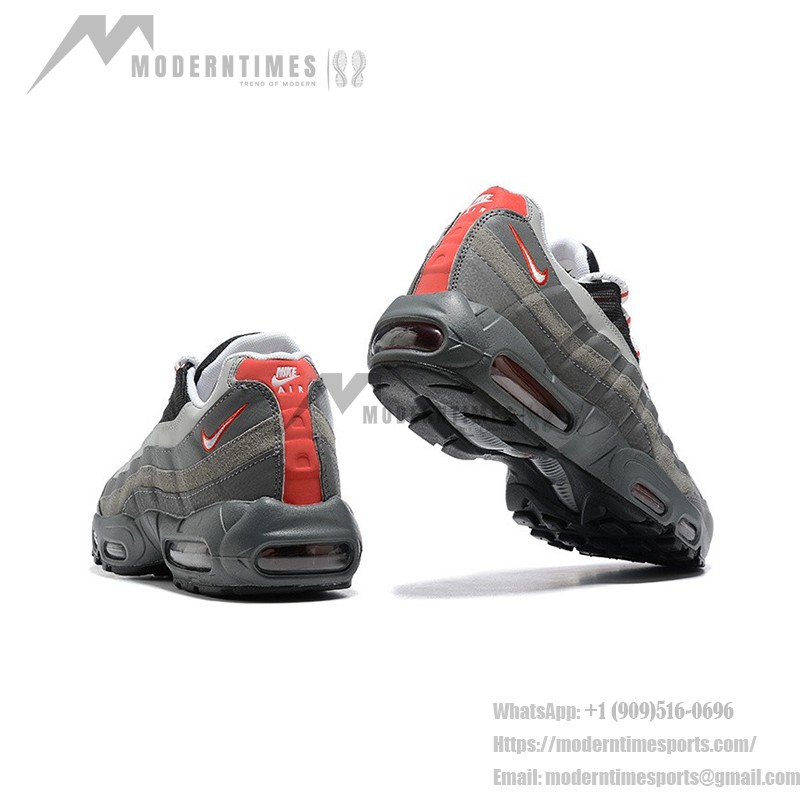 Nike Air Max 95 Essential CI3705-600 Nike Air Max 95 Essential CI3705-600 グレー&レッド スニーカー