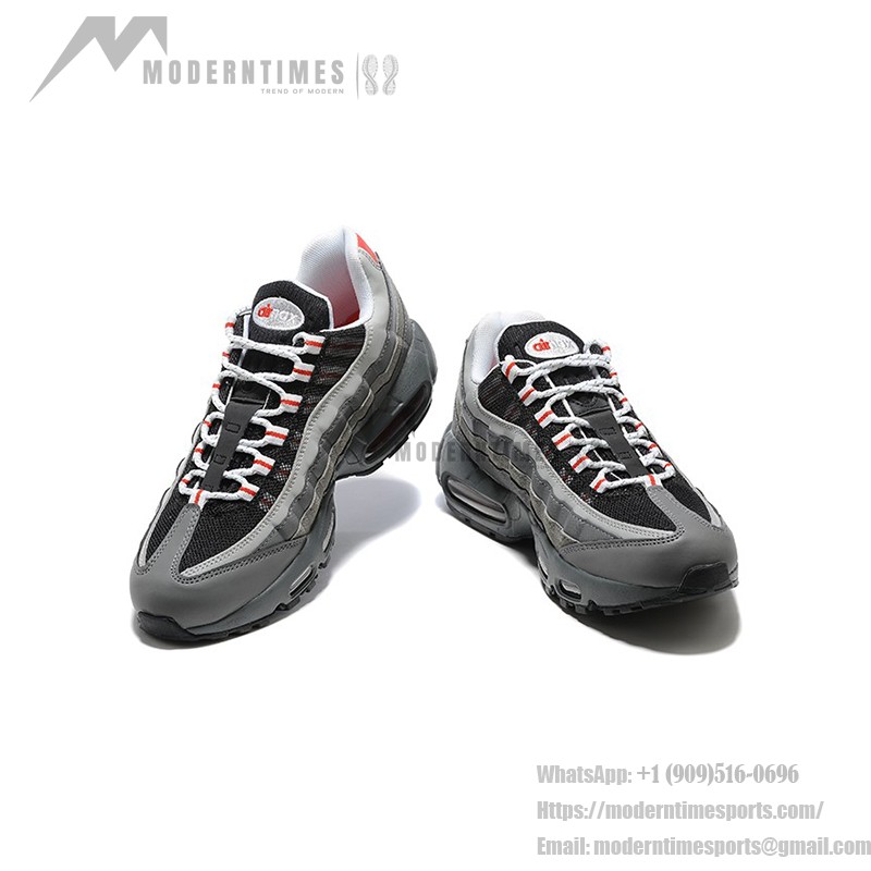 Nike Air Max 95 Essential CI3705-600 Nike Air Max 95 Essential CI3705-600 グレー&レッド スニーカー