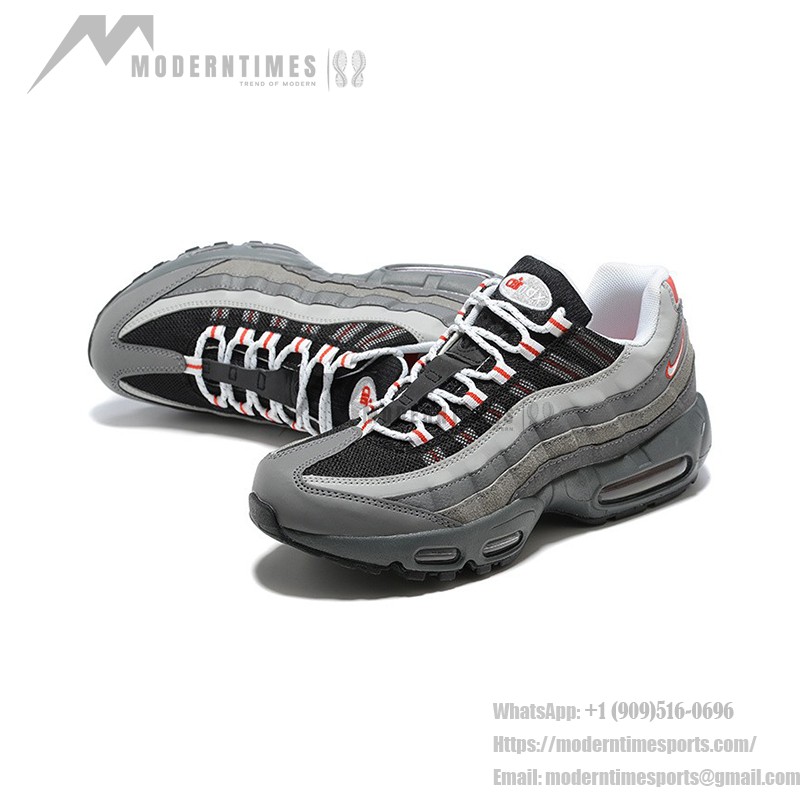 Nike Air Max 95 Essential CI3705-600 Nike Air Max 95 Essential CI3705-600 グレー&レッド スニーカー