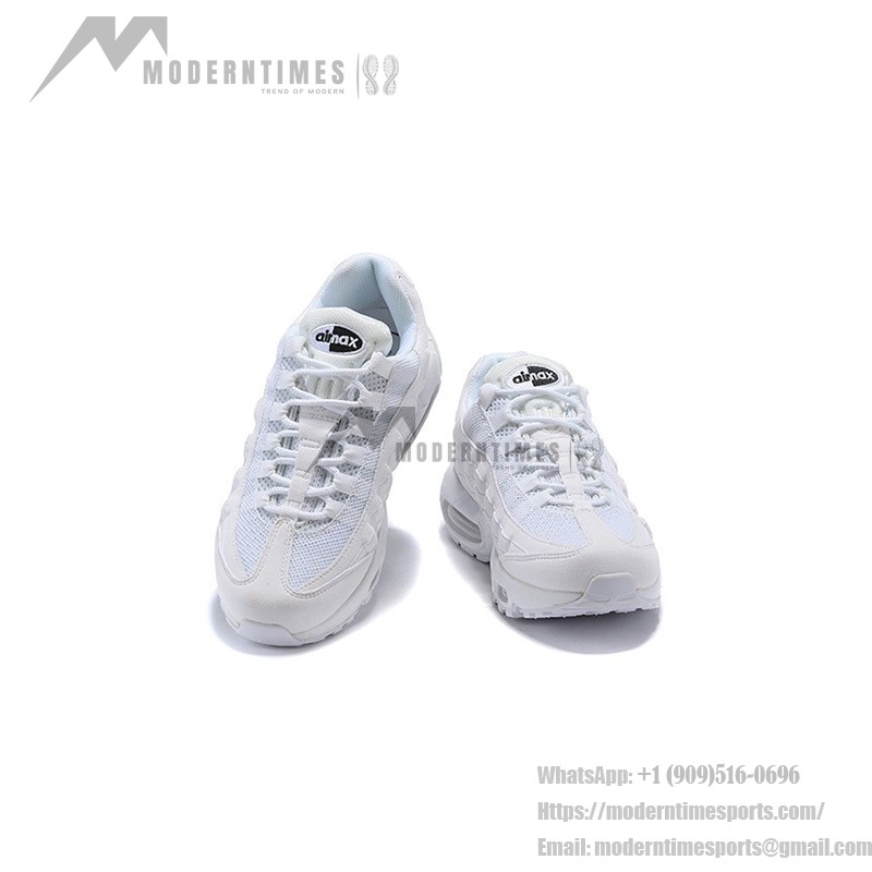 Nike Air Max 95 Essential CK7070-100 ホワイト&ブラック スニーカー Nike Air Max 95 Essential CK7070-100 ホワイト&ブラック スニーカー 側面図