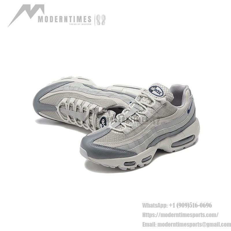 Nike Air Max 95 'Wolf Grey Midnight Navy' FD0663-001 メンズ スニーカー Airクッション技術搭載 Nike Air Max 95 'Wolf Grey Midnight Navy' FD0663-001 メンズ エアクッション スニーカー – Air Max クッション付きのスタイリッシュなグレーとネイビーのカラーバリエーション
