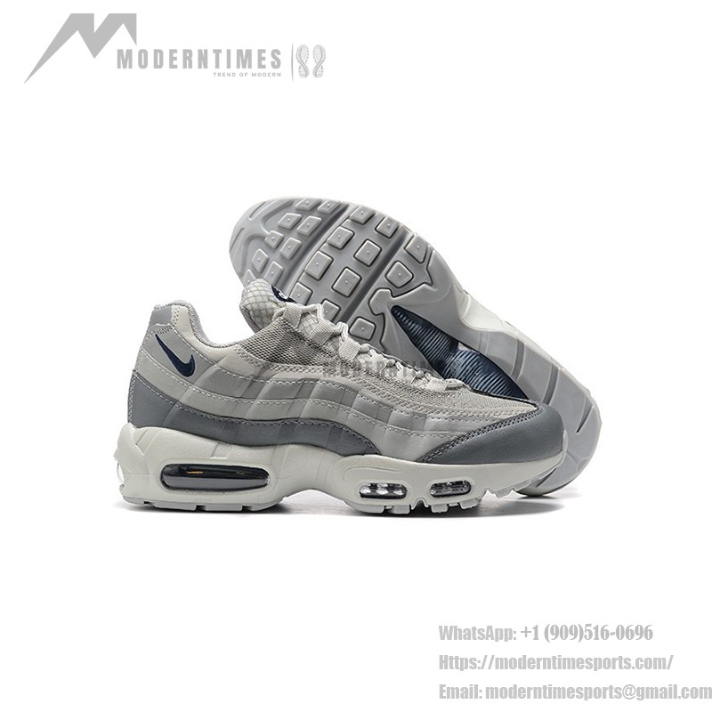 Nike Air Max 95 'Wolf Grey Midnight Navy' FD0663-001 メンズ スニーカー Airクッション技術搭載 Nike Air Max 95 'Wolf Grey Midnight Navy' FD0663-001 メンズ エアクッション スニーカー – Air Max クッション付きのスタイリッシュなグレーとネイビーのカラーバリエーション