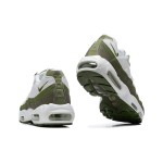 Nike Air Max 95 'White Oil Green' FD0780-100 メンズ スニーカー – Air Max クッションとトレンディなデザイン Nike Air Max 95 'White Oil Green' FD0780-100 メンズ スニーカー – アイコニックな快適さとスタイリッシュな緑のアクセント