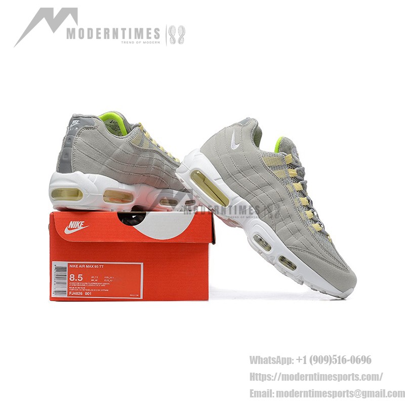 Nike Air Max 95 Next Nature Light Smoke Grey Pale Vanilla メンズエコフレンドリーランニングシューズ Nike Air Max 95 Next Nature 'Light Smoke Grey Pale Vanilla' メンズエコフレンドリーランニングシューズ