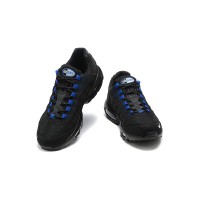Nike Air Max 95 'Black Royal Blue' FN3876-001 – メンズアイコニックエアクッションスニーカー、スタイリッシュで快適なランニングシューズ
