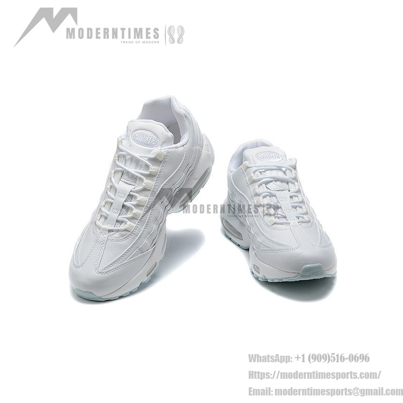 Nike Air Max 95 'Jewel - White' FN7273-100 プレミアムホワイトランニングシューズ Nike Air Max 95 'Jewel - White' メンズランニングシューズ、エアマックスクッション、ジュエルスウッシュ付き