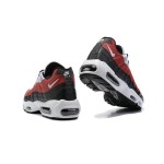 Nike Air Max 95 GS Bordeaux CJ3906-104 レッド&ブラック スニーカー Nike Air Max 95 GS Bordeaux CJ3906-104 レッド&ブラック スニーカー 側面図