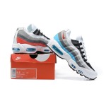 Nike Air Max 95 Glass Blue CV6971-100 グラデーション ブルー スニーカー Nike Air Max 95 Glass Blue CV6971-100 グラデーション ブルー スニーカー 側面図