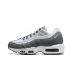 Nike Air Max 95 Grey Fog CT1268-001 Grey and White Sneakers Nike Air Max 95 Grey Fog CT1268-001 Grey and White Sneakers Side View