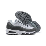 Nike Air Max 95 Grey Fog CT1268-001 Grey and White Sneakers Nike Air Max 95 Grey Fog CT1268-001 Grey and White Sneakers Side View