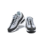 Nike Air Max 95 Grey Fog CT1268-001 Grey and White Sneakers Nike Air Max 95 Grey Fog CT1268-001 Grey and White Sneakers Side View