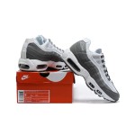 Nike Air Max 95 Grey Fog CT1268-001 Grey and White Sneakers Nike Air Max 95 Grey Fog CT1268-001 Grey and White Sneakers Side View