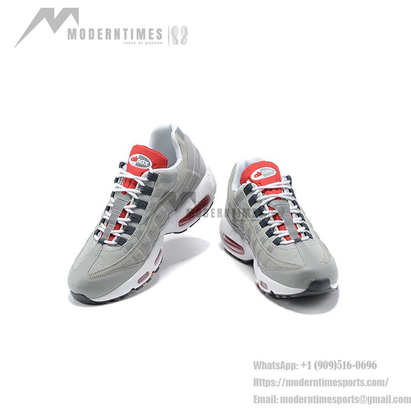 Nike Air Max 95 Grey USA DB0250-001 グレー&レッド スニーカー Nike Air Max 95 Grey USA DB0250-001 グレー&レッド スニーカー 側面図