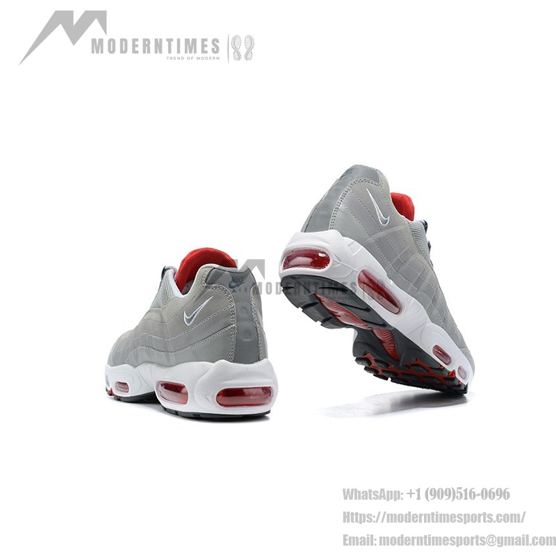 Nike Air Max 95 Grey USA DB0250-001 グレー&レッド スニーカー Nike Air Max 95 Grey USA DB0250-001 グレー&レッド スニーカー 側面図