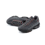 Nike Air Max 95 Iron Grey DC4115-002 グレー&レッド スニーカー Nike Air Max 95 Iron Grey DC4115-002 グレー&レッド スニーカー 側面図