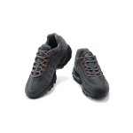 Nike Air Max 95 Iron Grey DC4115-002 グレー&レッド スニーカー Nike Air Max 95 Iron Grey DC4115-002 グレー&レッド スニーカー 側面図