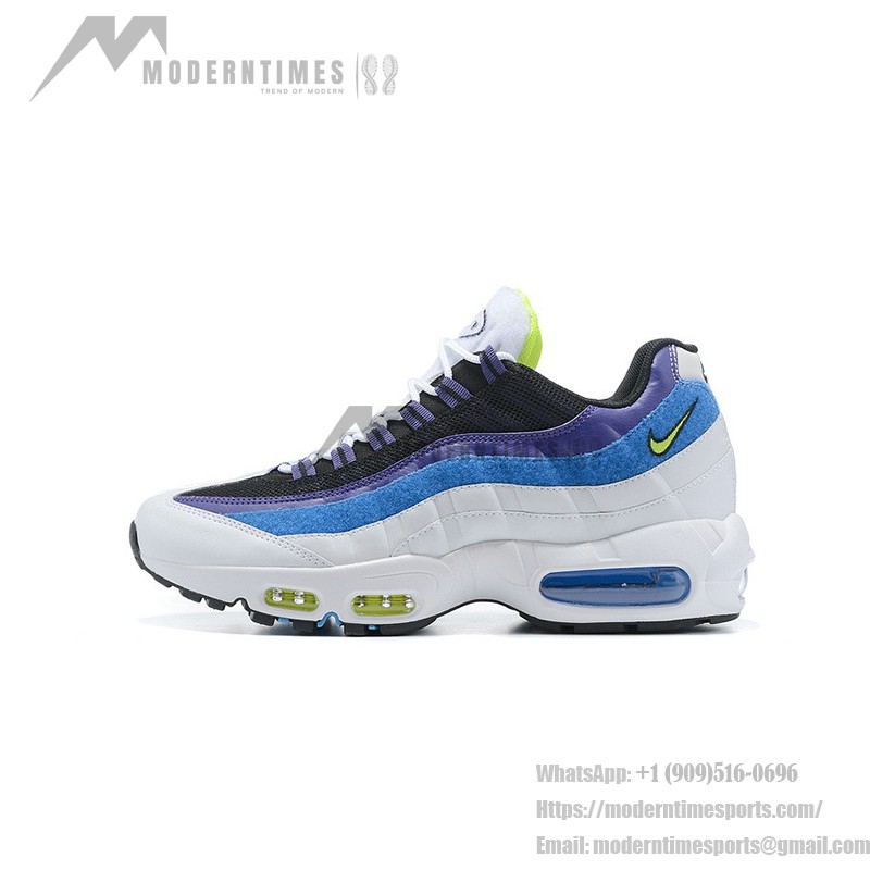 Nike Air Max 95 Kaomoji DD9600-100 マルチカラースニーカー Nike Air Max 95 Kaomoji DD9600-100 マルチカラースニーカー 側面図