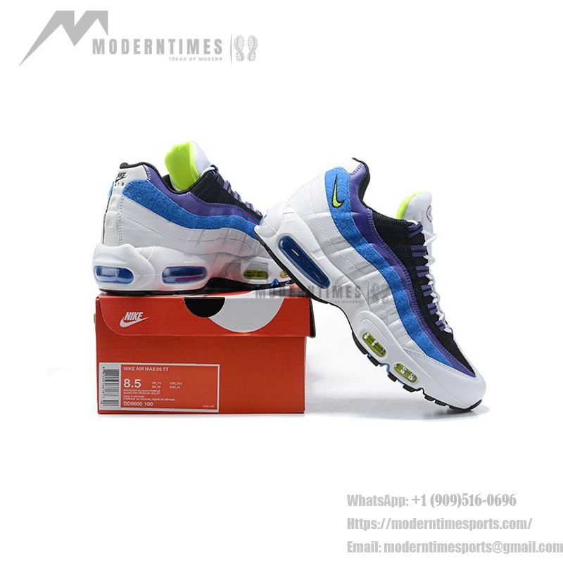 Nike Air Max 95 Kaomoji DD9600-100 マルチカラースニーカー Nike Air Max 95 Kaomoji DD9600-100 マルチカラースニーカー 側面図