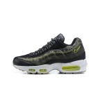Nike Air Max 95 M2Z2 リサイクルウールパック CV6899-001 ブラック&エレクトリックグリーン スニーカー Nike Air Max 95 M2Z2 リサイクルウールパック CV6899-001 ブラック&エレクトリックグリーン スニーカー 側面図
