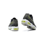 Nike Air Max 95 M2Z2 リサイクルウールパック CV6899-001 ブラック&エレクトリックグリーン スニーカー Nike Air Max 95 M2Z2 リサイクルウールパック CV6899-001 ブラック&エレクトリックグリーン スニーカー 側面図
