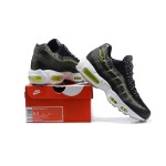 Nike Air Max 95 M2Z2 リサイクルウールパック CV6899-001 ブラック&エレクトリックグリーン スニーカー Nike Air Max 95 M2Z2 リサイクルウールパック CV6899-001 ブラック&エレクトリックグリーン スニーカー 側面図