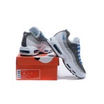 Nike Air Max 95 609048-108 ホワイト、グレー、ブルー スニーカー Nike Air Max 95 609048-108 ホワイト、グレー、ブルー スニーカー 側面図