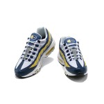 Nike Air Max 95 Michigan CZ0191-400 ブルー、イエロー、グレー スニーカー Nike Air Max 95 Michigan CZ0191-400 ブルー、イエロー、グレー スニーカー 側面図
