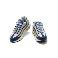 ナイキ エアマックス 95 ミシガン CZ0191-400 ブルー、イエロー、グレー スニーカー | スタイリッシュなデザインと快適なテクノロジーの完璧な融合