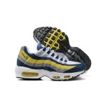 Nike Air Max 95 Michigan CZ0191-400 ブルー、イエロー、グレー スニーカー Nike Air Max 95 Michigan CZ0191-400 ブルー、イエロー、グレー スニーカー 側面図
