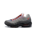 Nike Air Max 95 OG AT2865-100 グレー&ソーラーレッド スニーカー Nike Air Max 95 OG AT2865-100 グレー&ソーラーレッド スニーカー 側面図