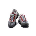 Nike Air Max 95 OG AT2865-100 グレー&ソーラーレッド スニーカー Nike Air Max 95 OG AT2865-100 グレー&ソーラーレッド スニーカー 側面図
