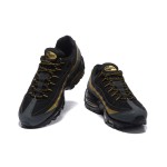 Nike Air Max 95 Premium 538416-007 ブラック&メタリックゴールド スニーカー Nike Air Max 95 Premium 538416-007 ブラック&メタリックゴールド スニーカー 側面図