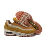 Nike Air Max 95 Premium Wheat Pack 538416-700 スニーカー ウィート、ブラウン、クリームカラーの Nike Air Max 95 Premium Wheat Pack 538416-700 スニーカー
