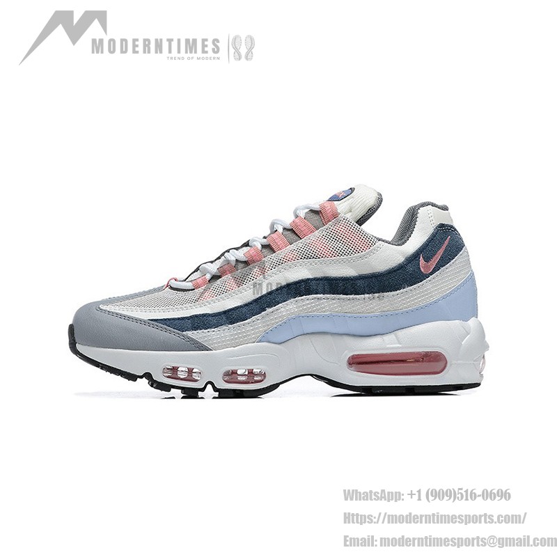 Nike Air Max 95 Red Stardust スニーカー – Air Cushion快適デザインとクラシックなレトロルック Nike Air Max 95 Red Stardust スニーカー – Air Cushionテクノロジーを搭載したスタイリッシュなレトロデザイン