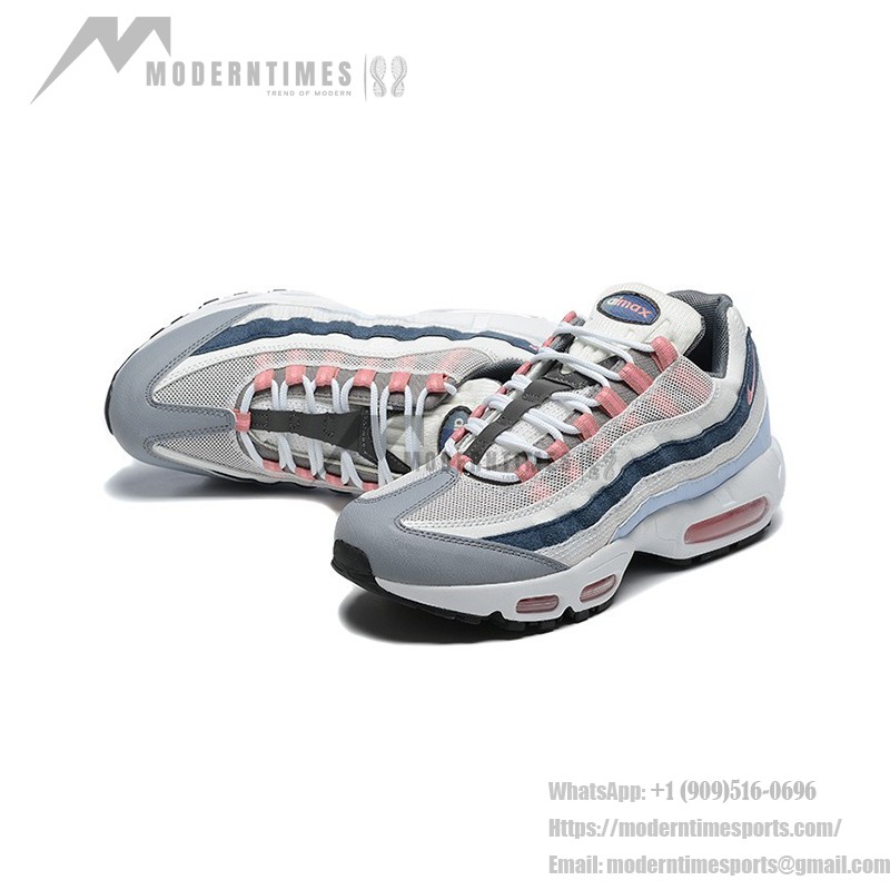 Nike Air Max 95 Red Stardust スニーカー – Air Cushion快適デザインとクラシックなレトロルック Nike Air Max 95 Red Stardust スニーカー – Air Cushionテクノロジーを搭載したスタイリッシュなレトロデザイン