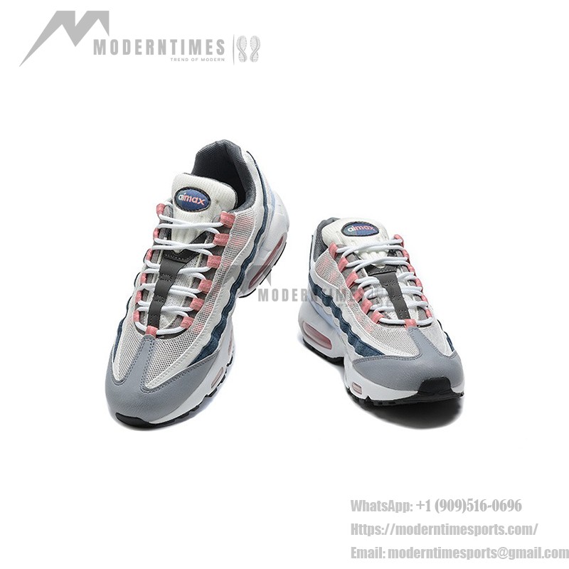 Nike Air Max 95 Red Stardust スニーカー – Air Cushion快適デザインとクラシックなレトロルック Nike Air Max 95 Red Stardust スニーカー – Air Cushionテクノロジーを搭載したスタイリッシュなレトロデザイン