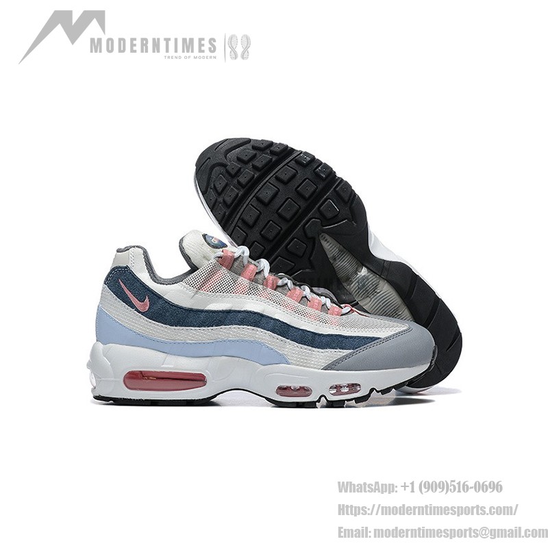 Nike Air Max 95 Red Stardust スニーカー – Air Cushion快適デザインとクラシックなレトロルック Nike Air Max 95 Red Stardust スニーカー – Air Cushionテクノロジーを搭載したスタイリッシュなレトロデザイン