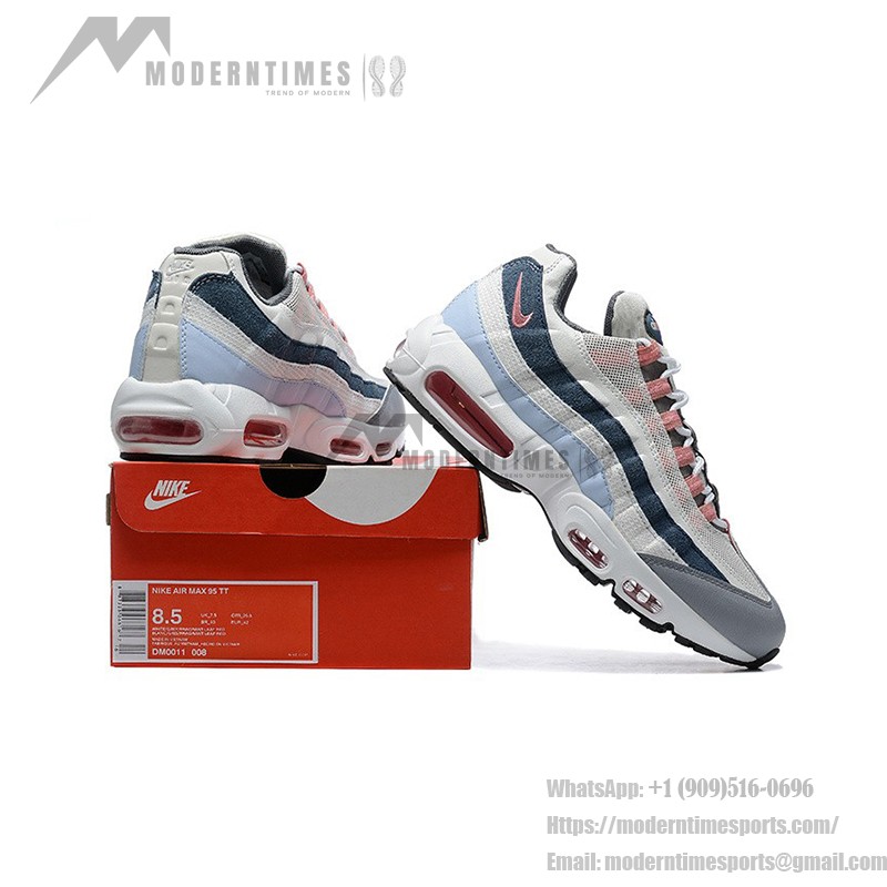 Nike Air Max 95 Red Stardust スニーカー – Air Cushion快適デザインとクラシックなレトロルック Nike Air Max 95 Red Stardust スニーカー – Air Cushionテクノロジーを搭載したスタイリッシュなレトロデザイン