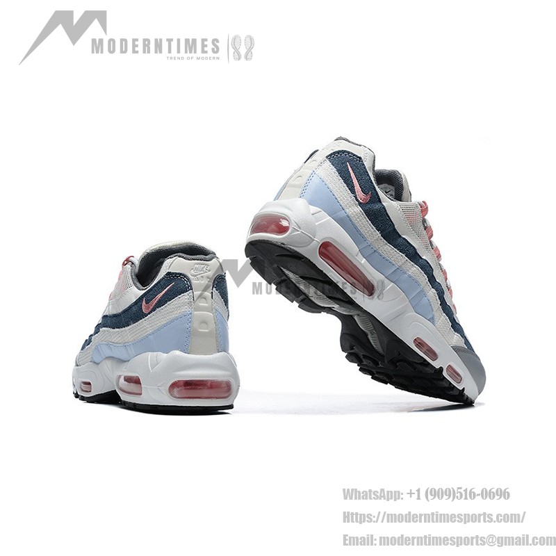 Nike Air Max 95 Red Stardust スニーカー – Air Cushion快適デザインとクラシックなレトロルック Nike Air Max 95 Red Stardust スニーカー – Air Cushionテクノロジーを搭載したスタイリッシュなレトロデザイン
