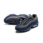 Nike Air Max 95 Seahawks DA1504-400 スニーカー ブルー、グレー、ネオングリーンのNike Air Max 95 Seahawks DA1504-400 スニーカー